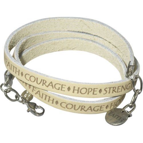 Dillon Rogers Faith Courage Wrap Bracelet
