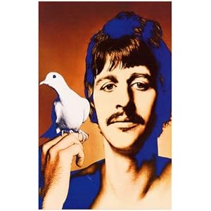 Ringo Starr Ringo Starr - Psychedelic - Avedon - Beatles 11x17 Poster