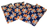 Illinois Fighting Illini 4 Piece Napkin Set