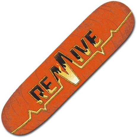 Skateboard Deck, 8.25" Pumpkin Lifeline DECK