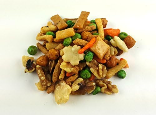 Golden Natural Oriental Party Mix Selection Delicious Trail Mix Freshly Made Packed (1 LB)