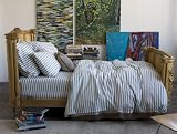 Best Price DwellStudio Draper Stripe King Duvet Set, Chinois Blue