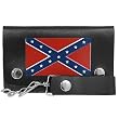 BT Leather Confederate Flag Chain Wallet BT Leather Confederate Flag Chain Wallet