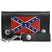 BT Leather Confederate Flag Chain Wallet