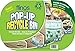Amscan Flings Bin - Recycle Patented Pop-Up Trash Bin, 22 x 15 x 10/13 Gallon, Green