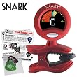 Snark SN-2 All Instrument Clip-On Chromatic Tuner with SN2 Tap Tempo Metronome and Full Color Display, comes with Planet Waves Guitar Picks (PW-SAMPLER-3PACK) and reference sheet SN2