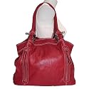 Large Zipper Tote Handbag