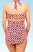 Baifern Women's 2 Pieces Halter Deep V Bodycon Bikini Sets Plus Size