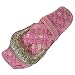 PINK SEQUIN & GLITTER WOVEN WEAVE BELT & WESTERN BUCKLE