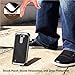 LG K7 Case, LG Tribute 5 Case, LG Treasure Case, LUXCA Faux Leather Armor [Heavy Duty] Drop Protection Hybrid Dual Layer Defender Cover for LG Treasure LTE LG K7 LG Tribute 5 (Black Dots)