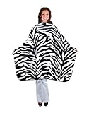 Scalpmaster Zebra Styling Cape 44" x 58"