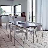 Skagerak 1380150/1380xx Ocean 7 Piece Fiber Concrete Ocean Dining set