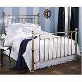 Waldorf Bed In Aged Brass Finish Full Size Bed By Fashion Bed Group