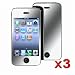 3-Pack Apple iPhone 4G Combo Mirror LCD Screen Protector for Apple iPhone 4G