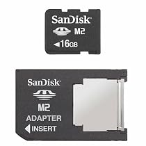 SanDisk Memory Stick Micro 16GB SDMSM2B-016G-J95