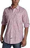Ecko Unltd. Young Men's Compact Woven Shirt,Tek Red,X-Large