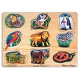 Melissa & Doug Zoo Sound Puzzle
