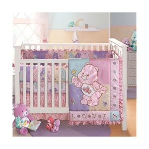 Care Bears bedding crib set infant girls new 2009 style
