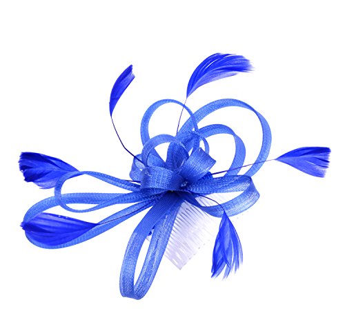 Womens Ladies Fascinator Hat with Comb Tea Party Derby Wedding Accessory