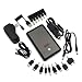 EZOPower Black 2-Port Ultra High-capacity Portable External Rechargable Backup Battey Pack -10000mAh (2A/2A) for IPhone, IPOD, IPad, MP3 Players, Tablet, GPS, Mobile Phone, Android Phone, Cell Phone, Blackberry, HTC, Samsung, Nokia, LG, Sony Ericsson, Pantch, Hwawei, Motorola, Palm, Casio, Sony PSP, Nintendo, Kindle Fire and more