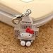 Sanrio Gotouchi Hello Kitty Japan Area Limited Diet House / Nagatacho Zipper Pulls --...