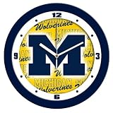 Michigan Wolverines Suntime Dimension NCAA Wall Clock