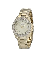 Fossil Retro Traveler Three Hand Stainless Steel Watch - Gold-Tone Am4453