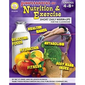 JUMPSTARTERS FOR NUTRITION AND EXERCISE BOOK