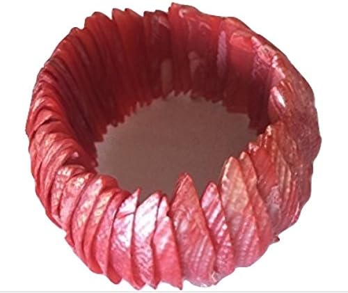 Blau Aloha Baubles Flamingo Colored Shell Bracelet One Size