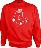 Boston Red Sox Red Primary Logo Crewneck Sweatshirt