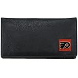 NHL Philadelphia Flyers Executive Black Leather Checkbook Cover