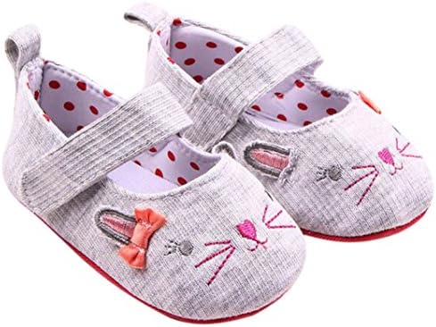 Toddler Shoes,Tevies® 0-18M Baby Toddler Girl Cute Cat Ears Firstwalker Newborn Shoes (0~6 Month)