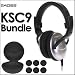 Koss UR-29 Folding Studio DJ Headphones With in-Line Volume Control Bundle
