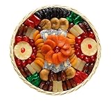 Broadway Basketeers Dried Fruit Round Basket (Large) Gift Basket