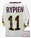 Mark Rypien Washington Redskins Autographed Authentic Style NFL Football Jersey (Away White)