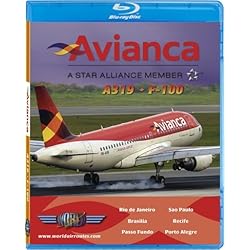 Avianca Airbus A319 & Fokker 100 [Blu-ray]