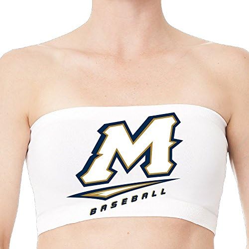 White Menlo College2 Strapless Tube Top For Women One Size