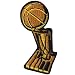 2007 NBA Finals Trophy Patch San Antonio Spurs and Cleveland Cavaliers