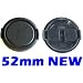 52mm Black Plastic Lens Cap for Canon EF 50mm f/1.8 II EF, 35mm f/2