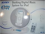 Jensen Docking Digital Music System Speakers Station for iPod Sphere (White)