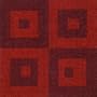 Milliken Legato Fuse ' Block Red Rush' Carpet Tiles