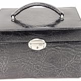 Coffret &agrave; Bijoux "Trianon" Noir Gris