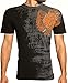 Archaic AFFLICTION Mens T-Shirt BAKEWELL Fleur Wings Tattoo Biker