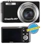 Ricoh Caplio R7 Digital Point & Shoot Camera, 8mp, with 7.1x Optical Zoom, 4.8x Digital Zoom, 2.7" LCD Display - Black Finish - U.S.A. Warranty