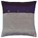 Decorative Handmade Silver & Cobalt Blue Thai Silk Cushion Cover / Pillow Sham