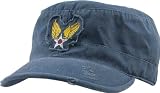 Blue - Vintage Fatigue Cap w/Winged Star 4549 Size XL