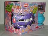 Bicycle Helmet Value Pack, Helmet, Watch Clip, Knee and Elbow Pads, Purple Daisy