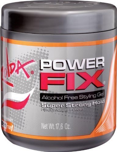 Rolda Styling Gel Power Fix Super Strong Hold Alcohol Free Clear 500g Unisex by Rolda