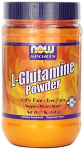 NOW Foods L-Glutamine Pure Powder, 1-Pound