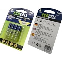 Akku Ecocell Mignon AAA 1900mAH 4 St&uuml;ck